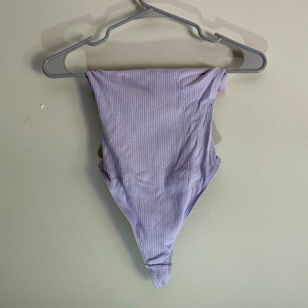 Purple bodysuit